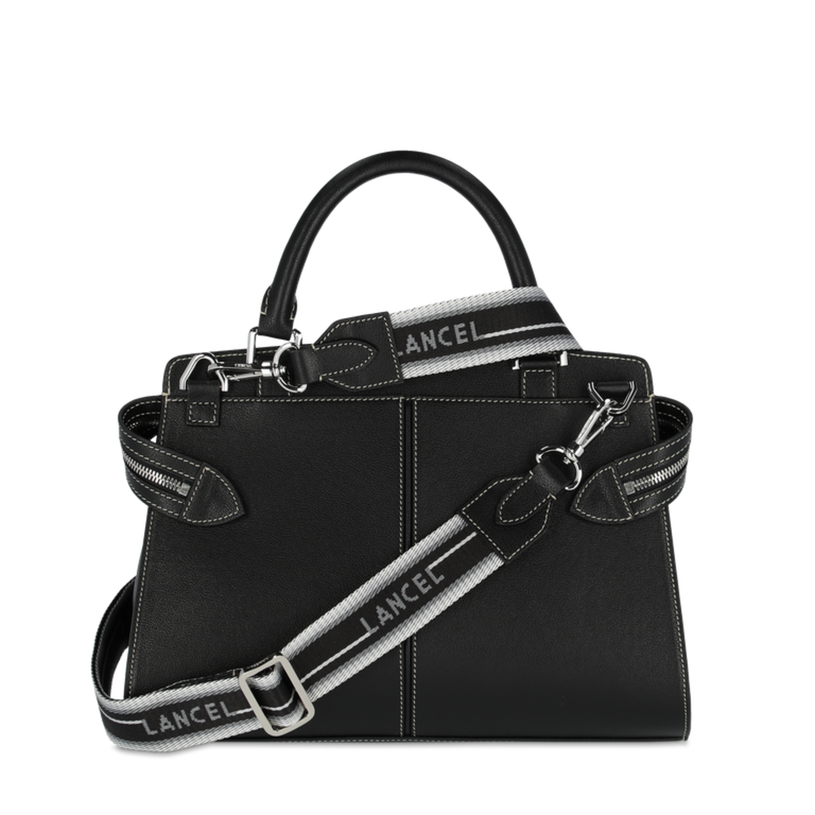 LANCEL LANCEL INES SAC CARRYALL MOYEN NOIR