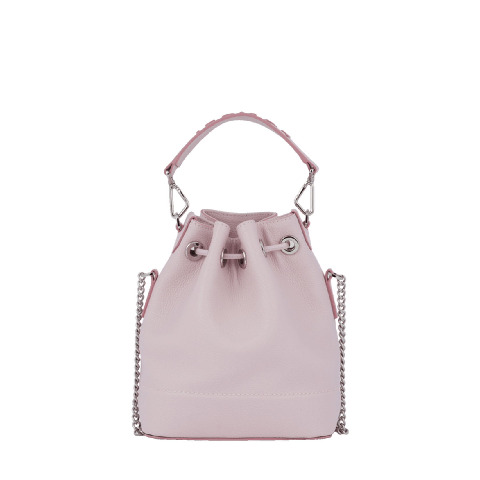 LANCEL LANCEL NINON MINI SAC SEAU - ROSE DRAGEE