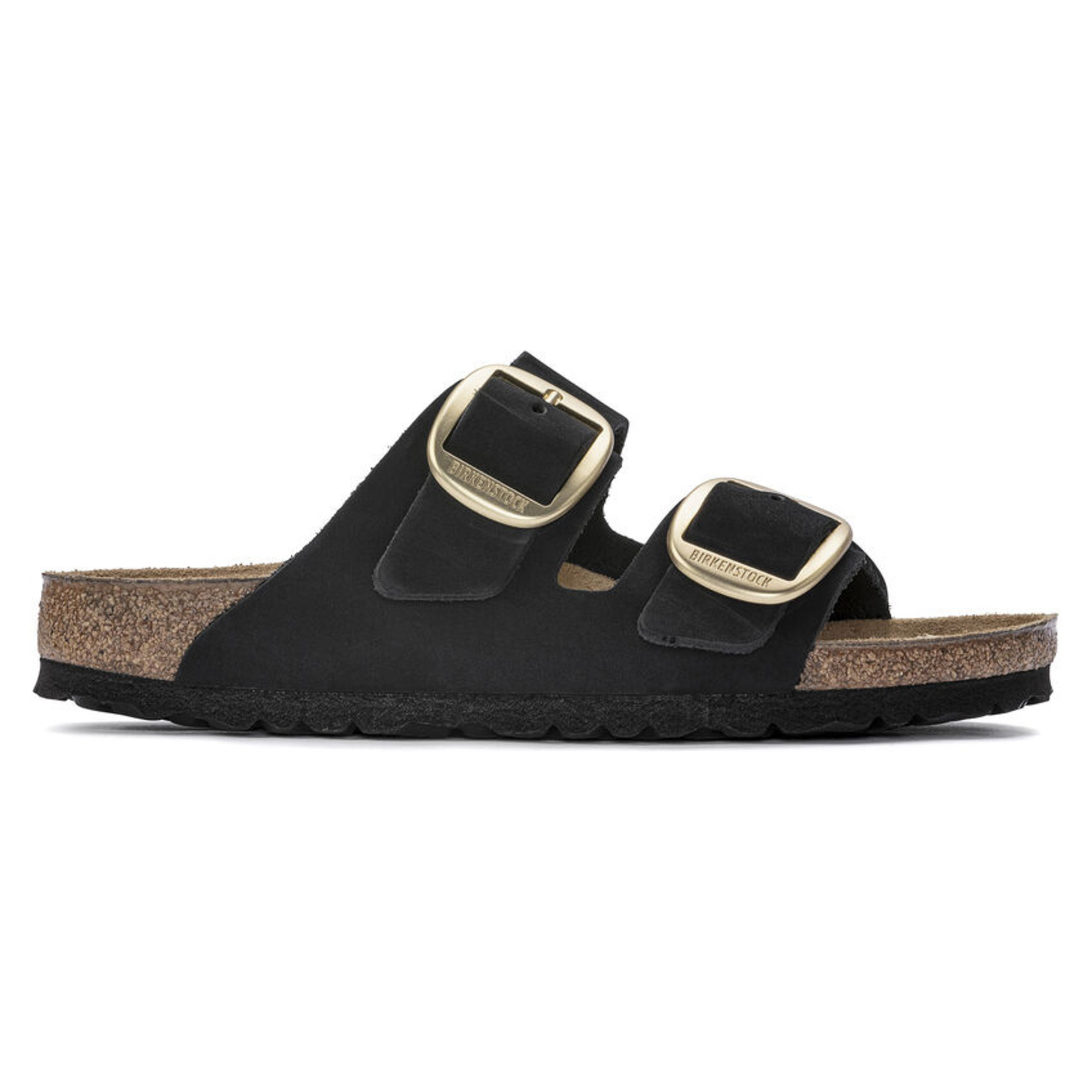 BIRKENSTOCK ARIZONA BIG BUCKLE  NUBUCK BLACK - 1023290 MEDIUM/NARROW