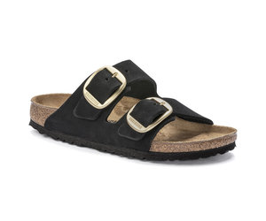 ARIZONA BIG BUCKLE NUBUCK BLACK REGULAR/WIDE 1023239 - Juliette