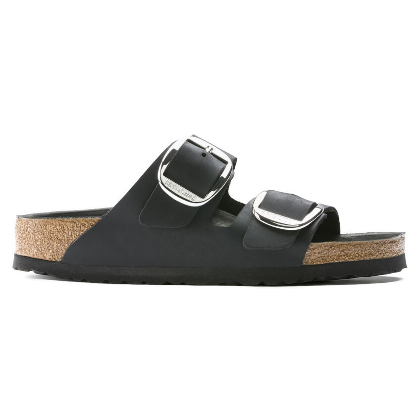 BIRKENSTOCK ARIZONA BIG BUCKLE CUIR HUILE BLACK ETROITE 1011075