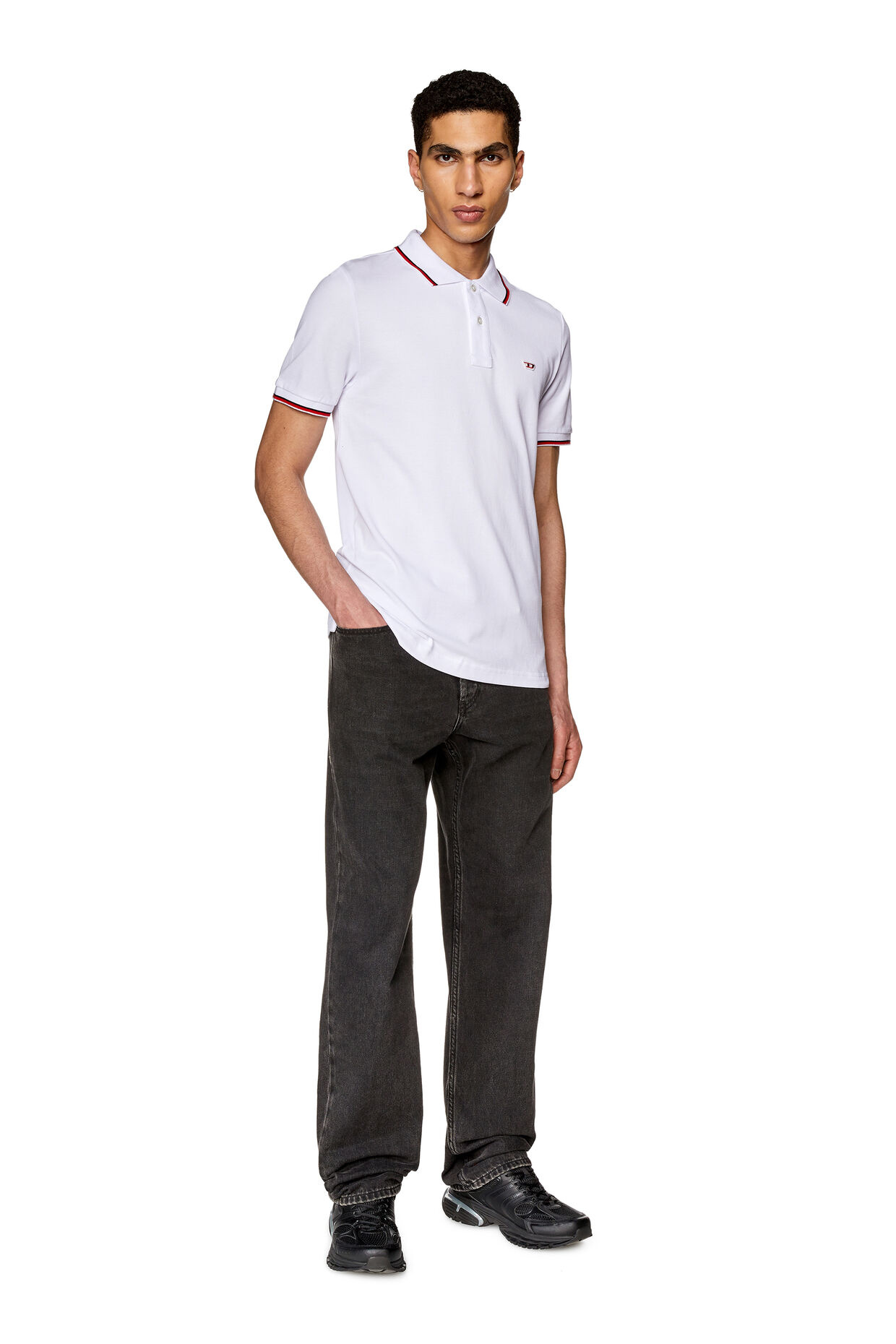 DIESEL POLO SMITH D A03838 0JMAD - 100 - Juliette & Roméo