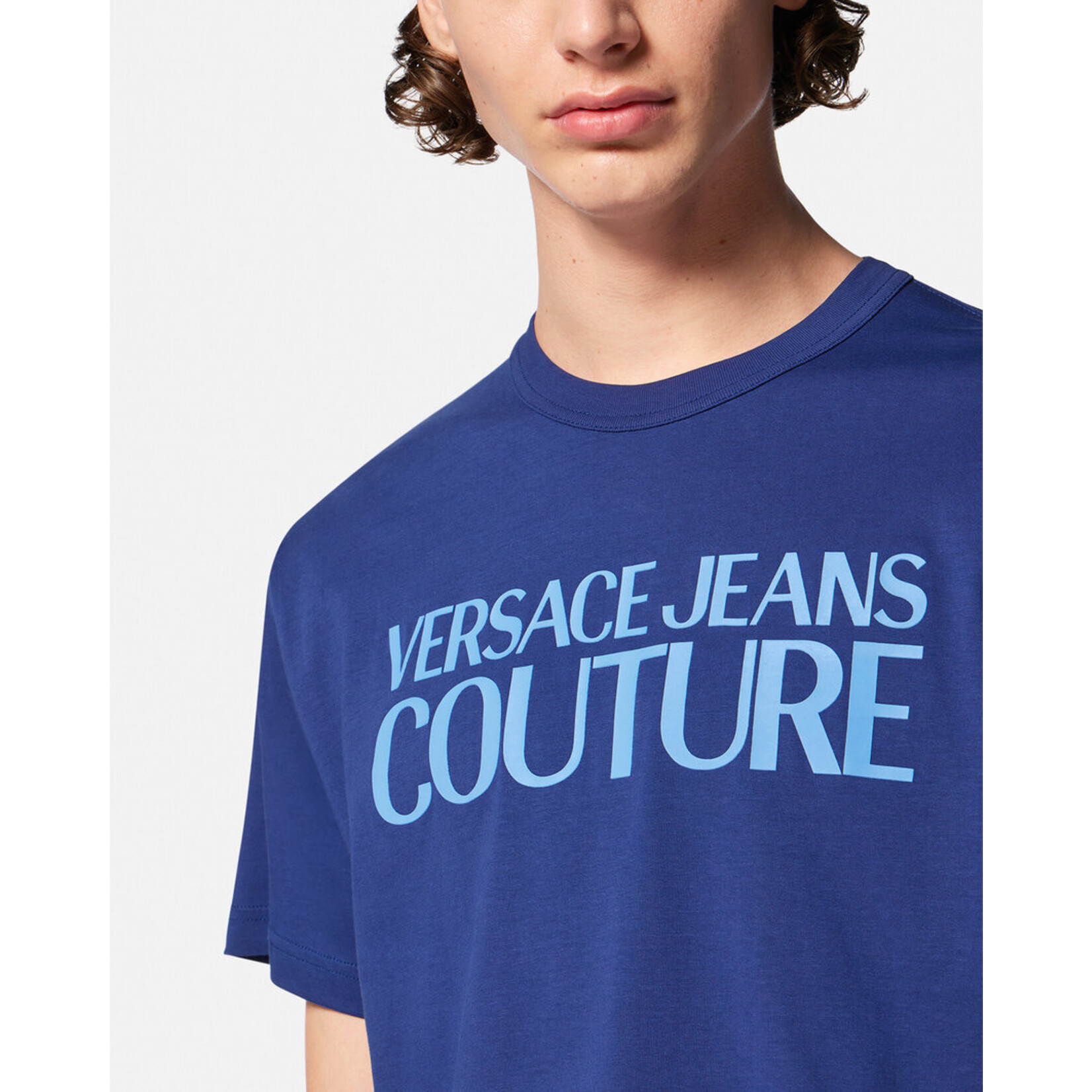 VERSACE JEANS COUTURE VERSACE JEANS COUTURE MEN'S T-SHIRT - 75GAHT03 CJ00T