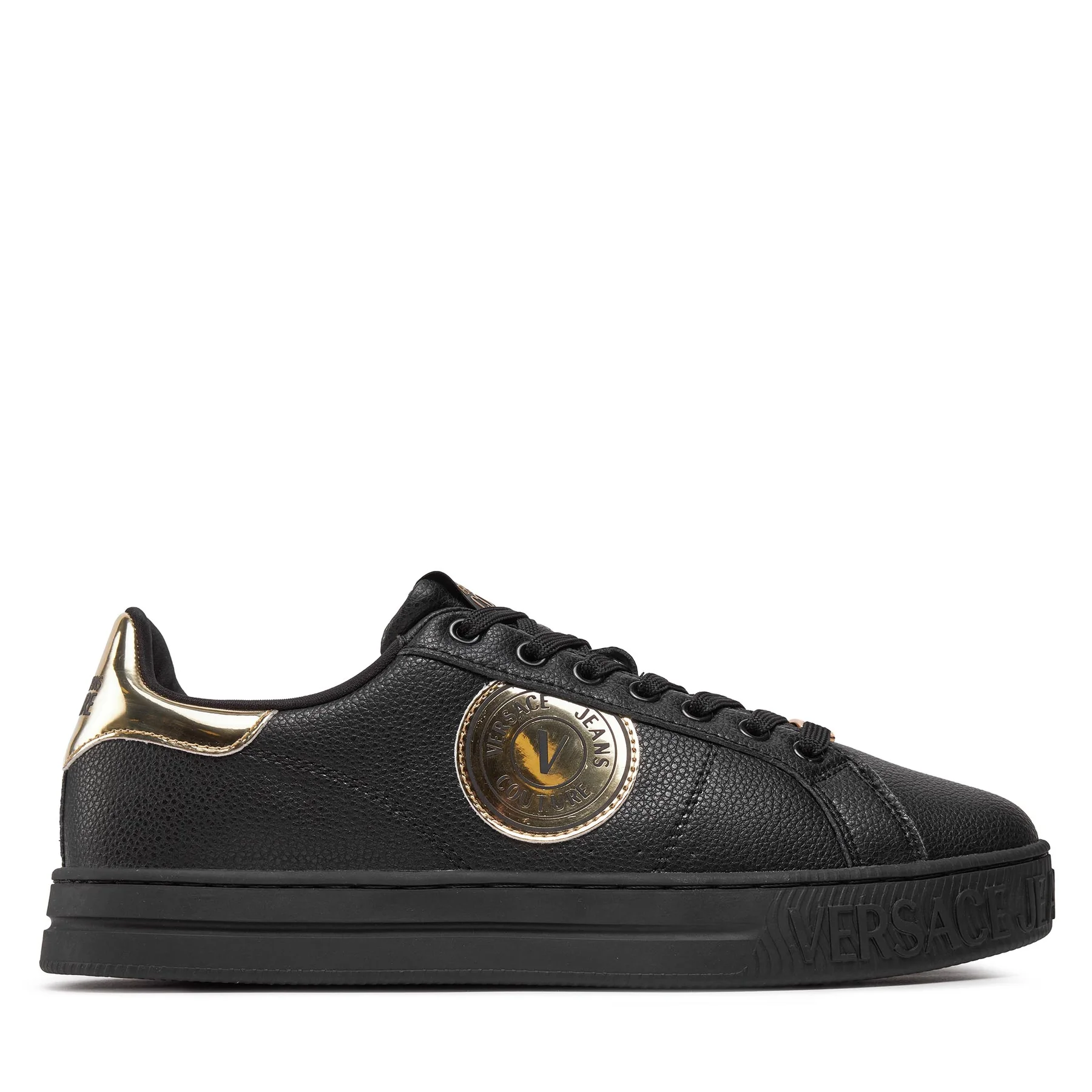 VERSACE JEANS COUTURE MEN'S SNEAKER COURT 76YA3SK1 ZPA59 VERSACE JEANS COUTURE MEN'S SNEAKER COURT 76YA3SK1 ZPA59