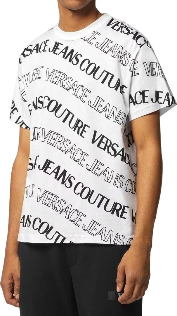 VERSACE JEANS COUTURE MEN'S T-SHIRT 76GAH6R0 JS296 VERSACE JEANS COUTURE MEN'S T-SHIRT 76GAH6R0 JS296