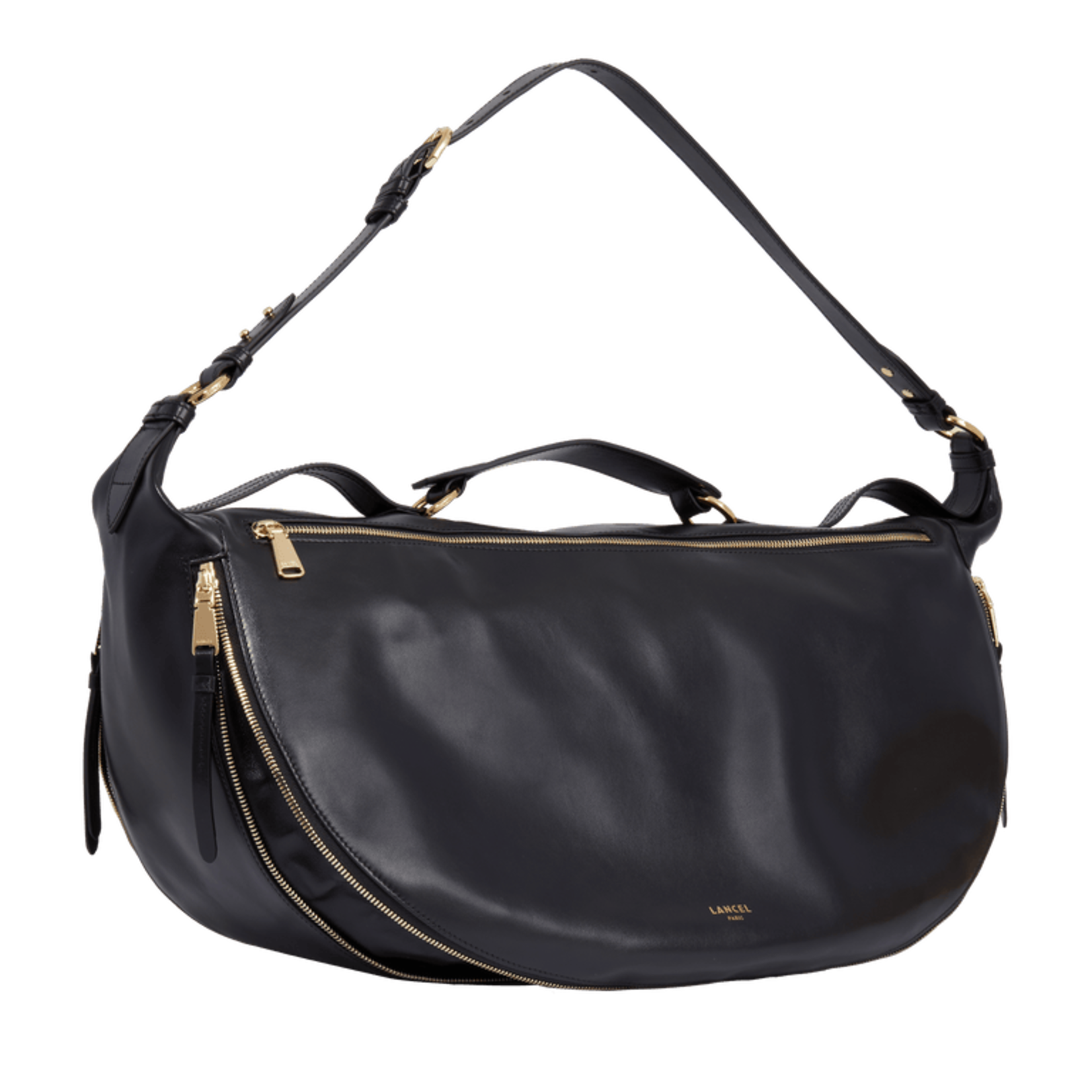 LANCEL LANCEL ORIGAMI EPAULE LARGE 10 NOIR