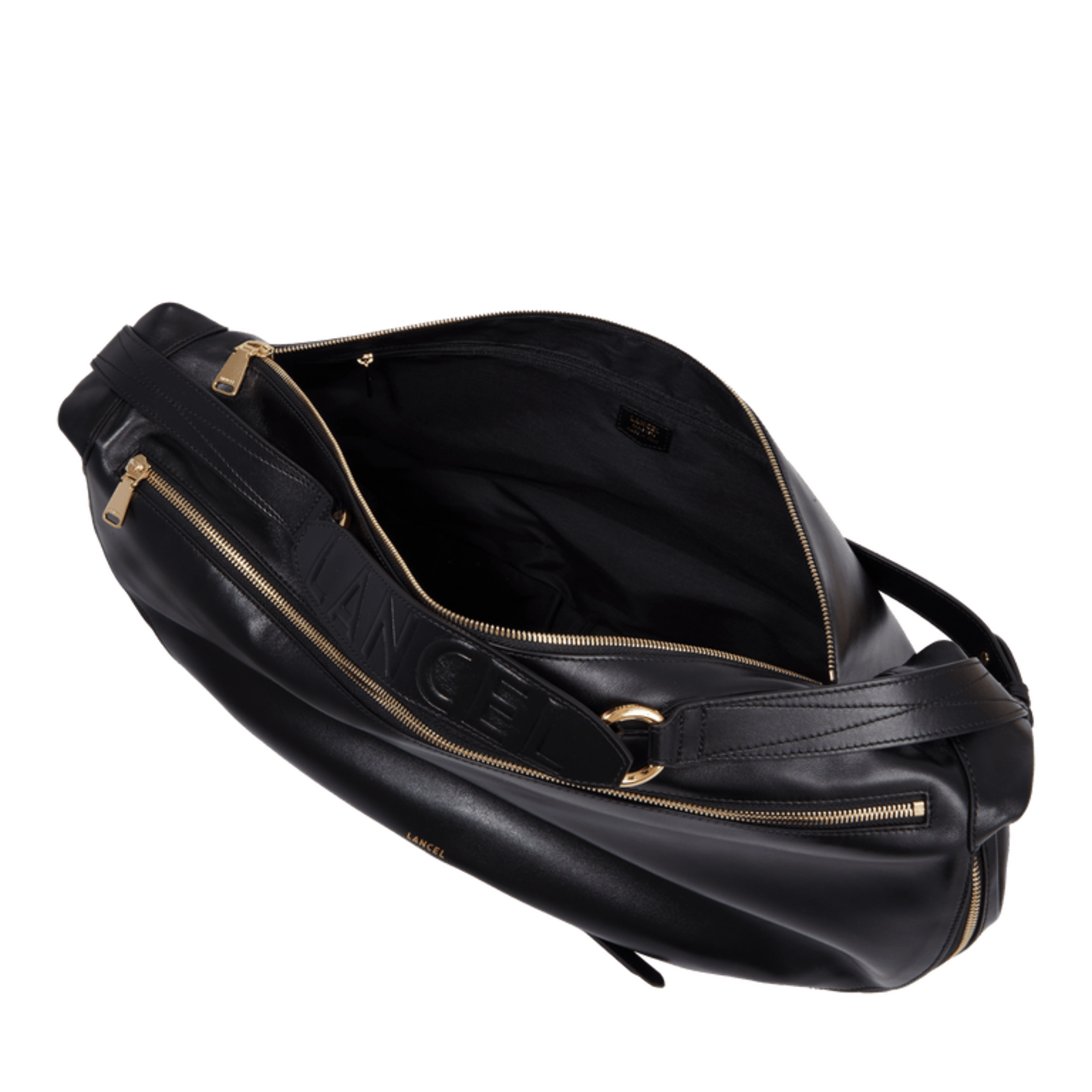 LANCEL LANCEL ORIGAMI EPAULE LARGE 10 NOIR