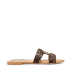 STEVE MADDEN STEVE MADDEN SANDAL ZARNIA BROWN SNAKE