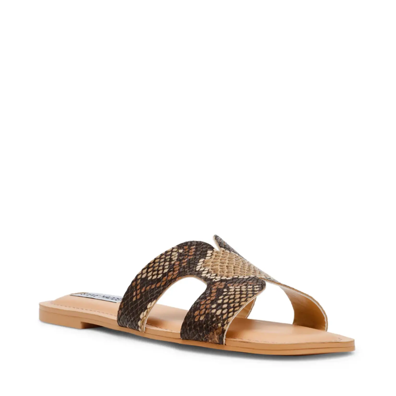 STEVE MADDEN STEVE MADDEN SANDAL ZARNIA BROWN SNAKE