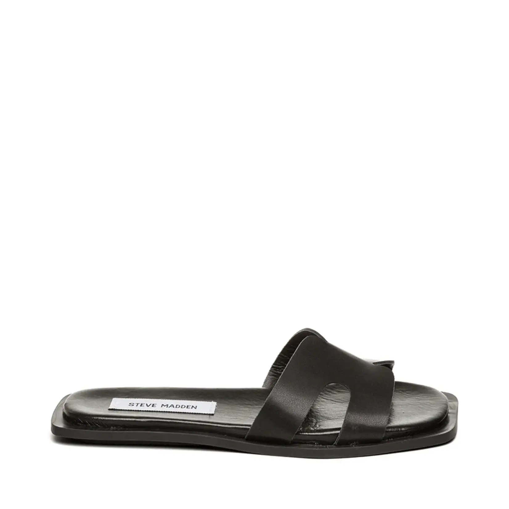 STEVE MADDEN STEVE MADDEN SOFIA BLACK LEATHER