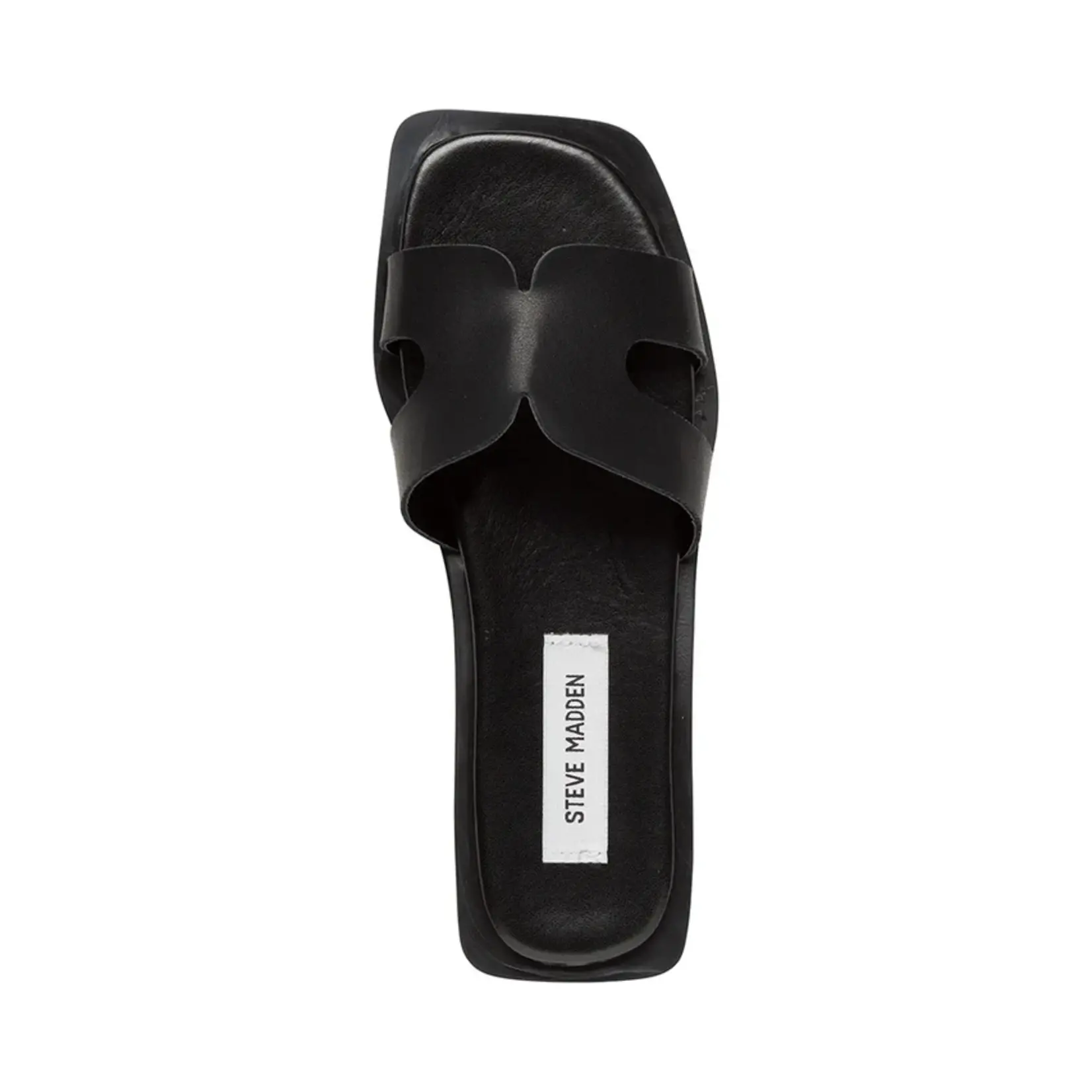 STEVE MADDEN STEVE MADDEN SOFIA BLACK LEATHER