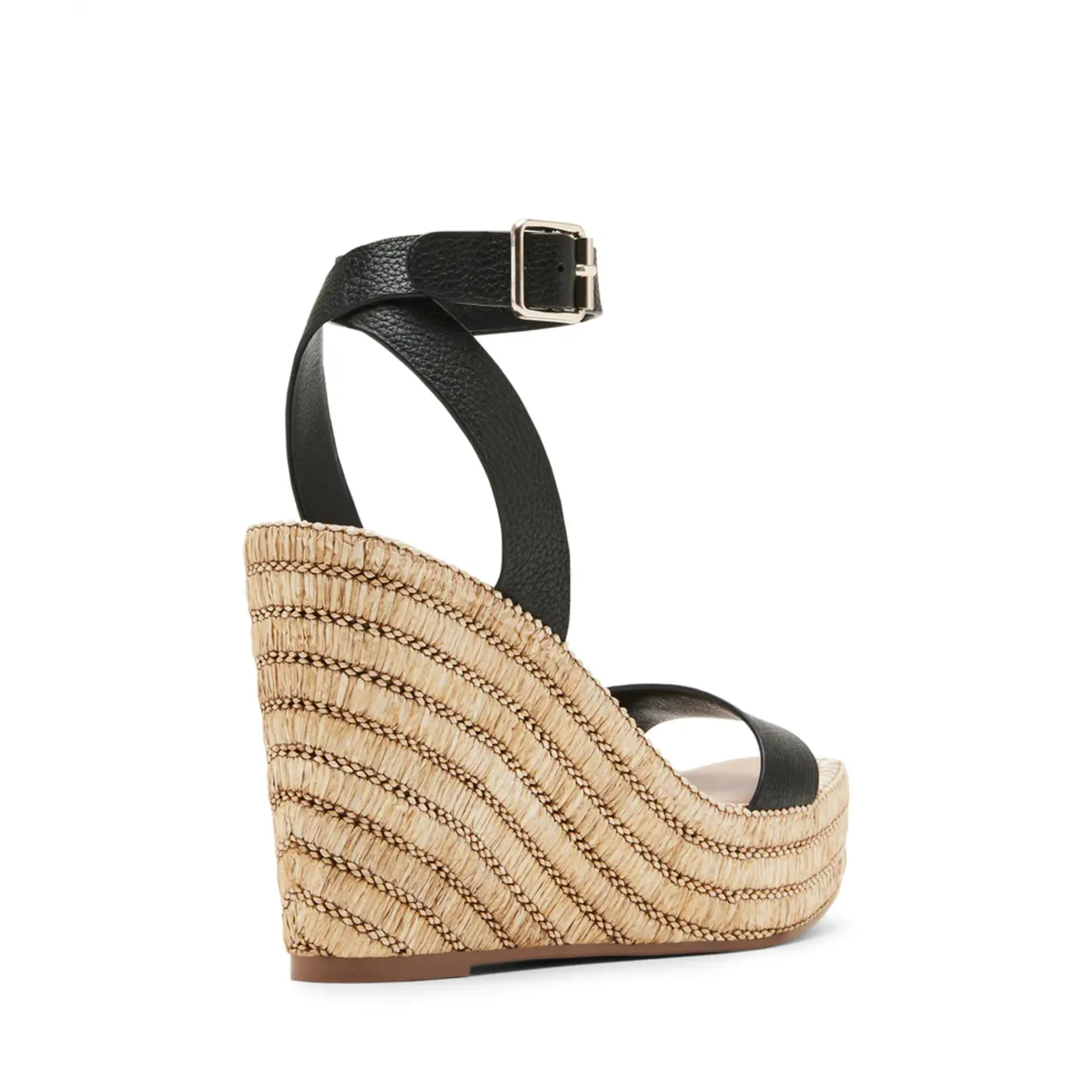 STEVE MADDEN STEVE MADDEN CASSIE BLACK LEATHER