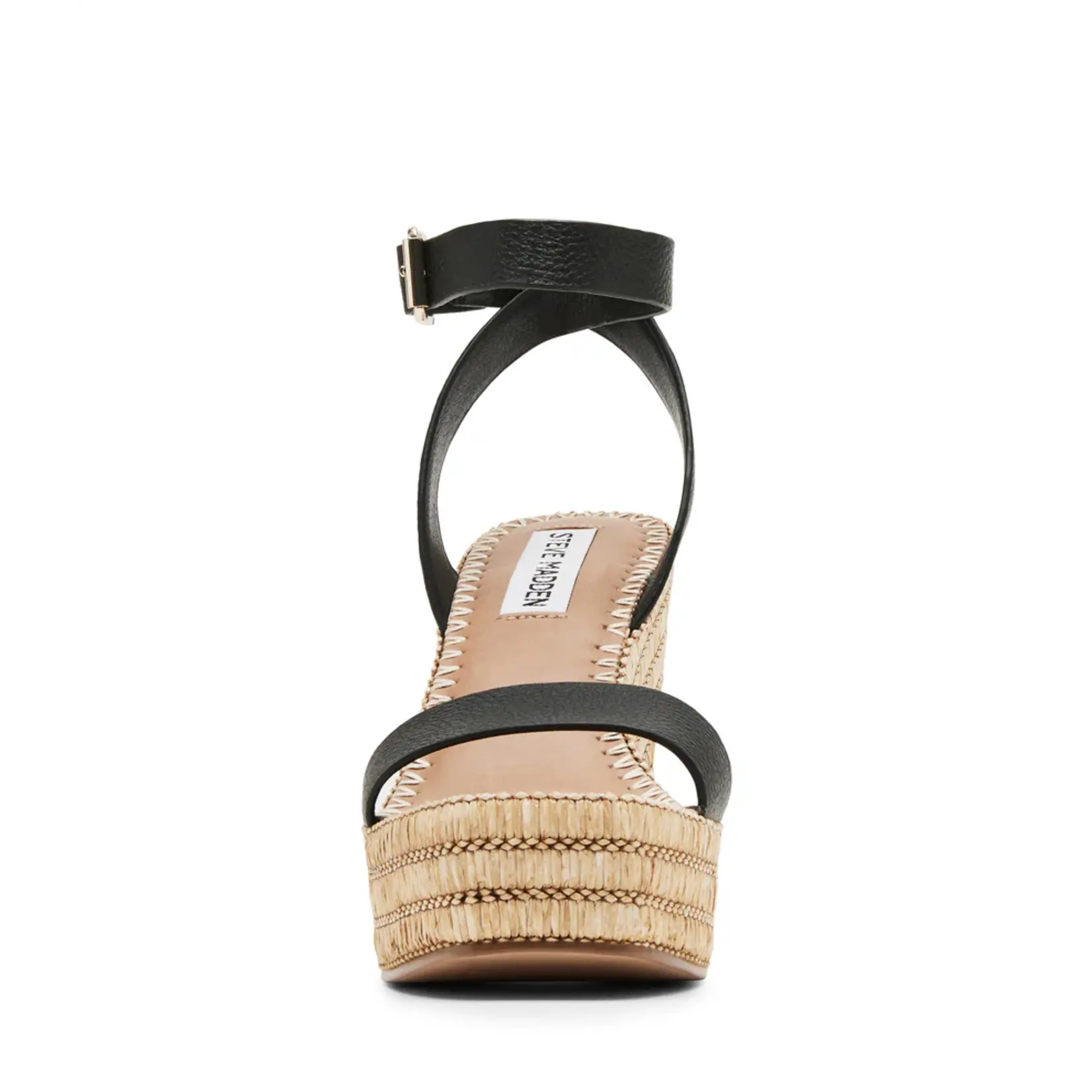 STEVE MADDEN STEVE MADDEN CASSIE BLACK LEATHER