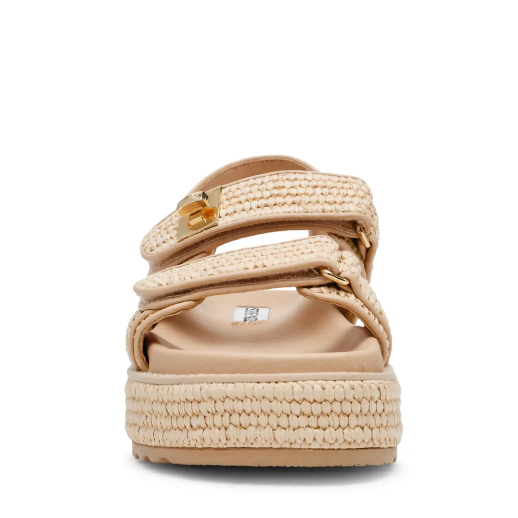STEVE MADDEN STEVE MADDEN BIGMONA LNR NATURAL RAFFIA