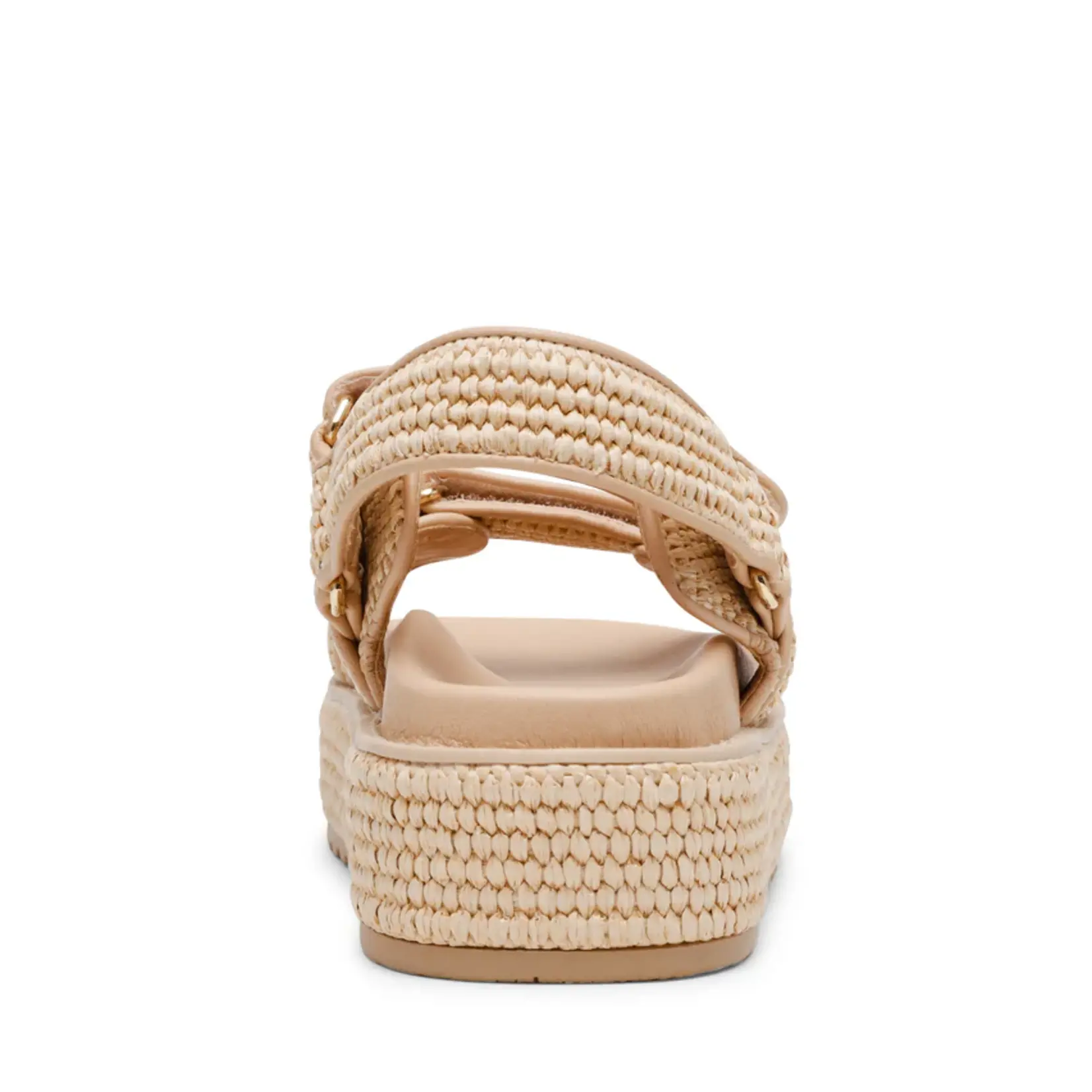 STEVE MADDEN STEVE MADDEN BIGMONA LNR NATURAL RAFFIA