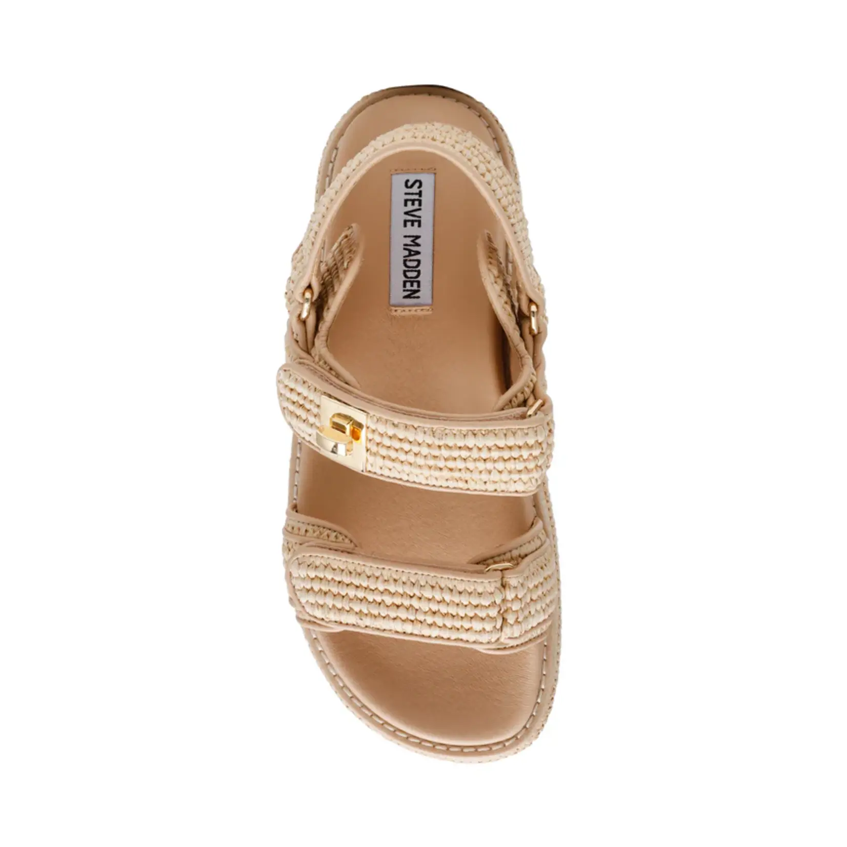 STEVE MADDEN STEVE MADDEN BIGMONA LNR NATURAL RAFFIA