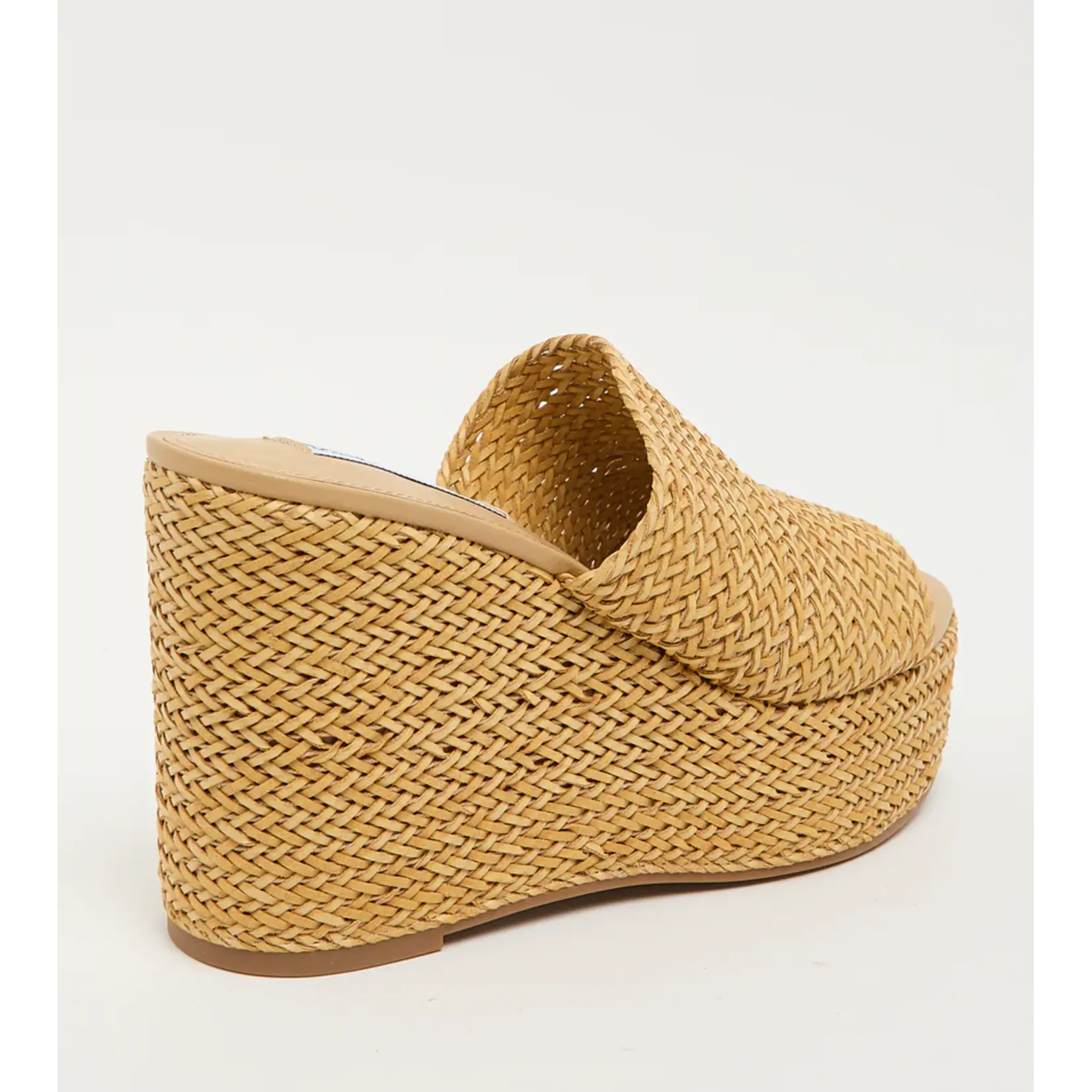 STEVE MADDEN STEVE MADDEN CASSI LNR NATURAL RAFFIA