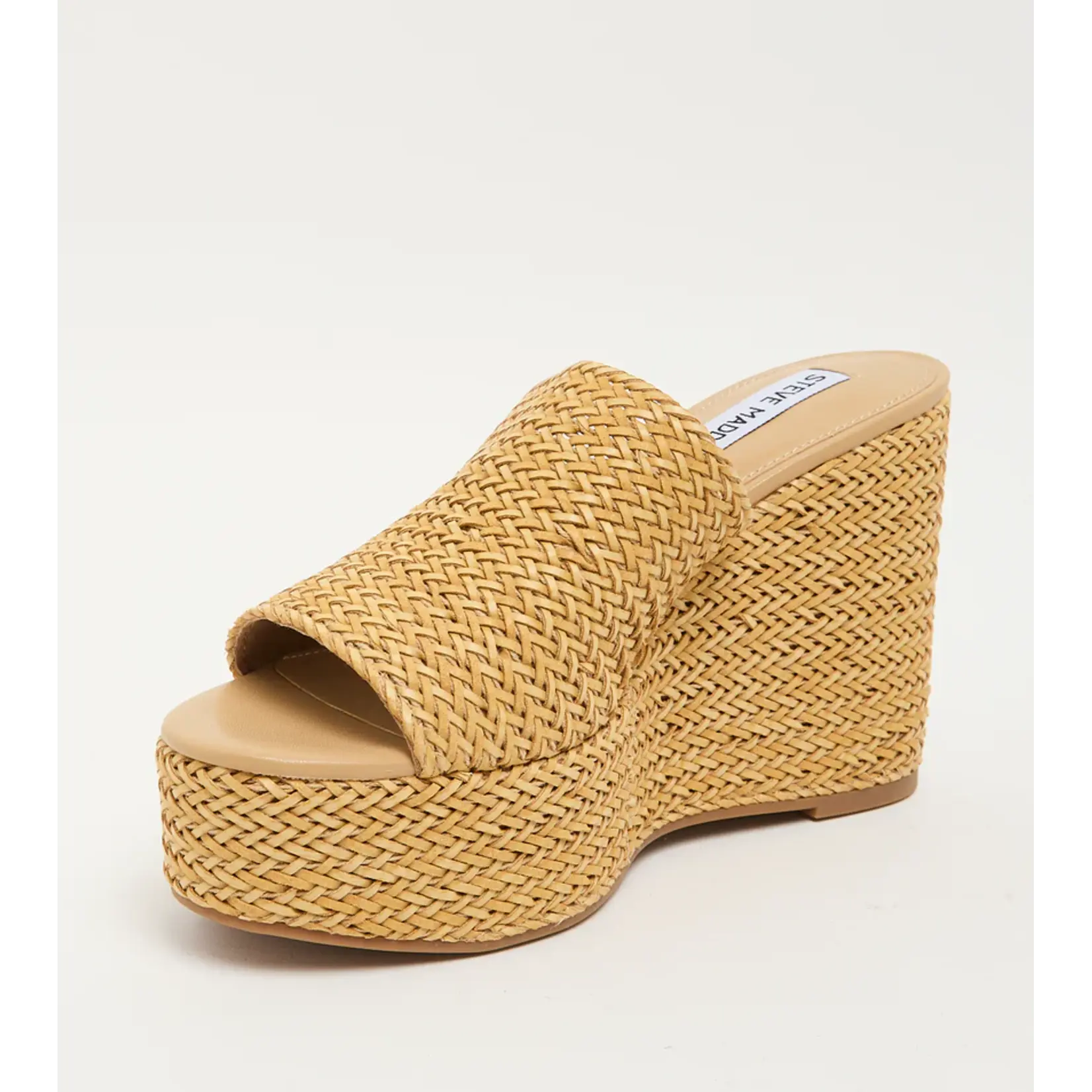 STEVE MADDEN STEVE MADDEN CASSI LNR NATURAL RAFFIA