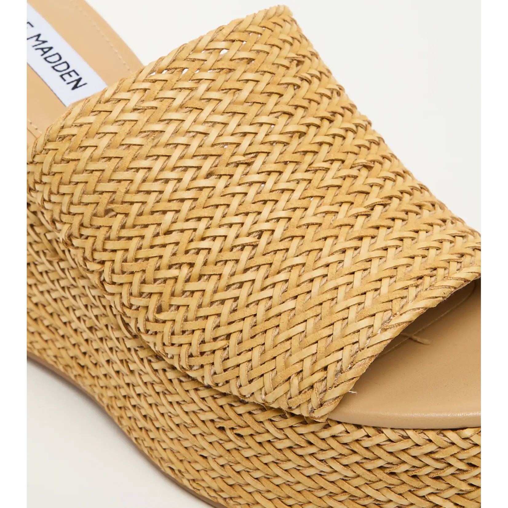 STEVE MADDEN STEVE MADDEN CASSI LNR NATURAL RAFFIA