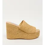 STEVE MADDEN STEVE MADDEN CASSI LNR NATURAL RAFFIA
