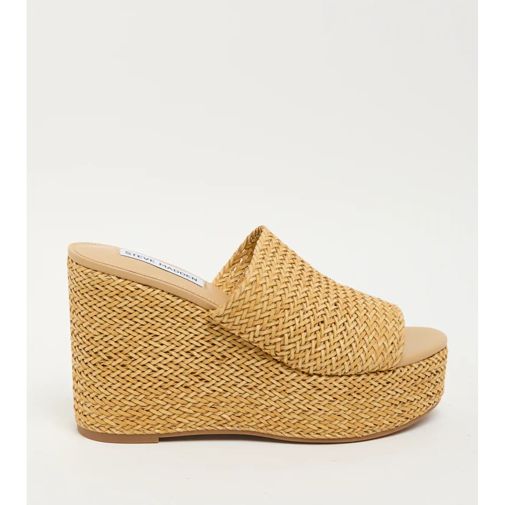 STEVE MADDEN STEVE MADDEN CASSI LNR NATURAL RAFFIA