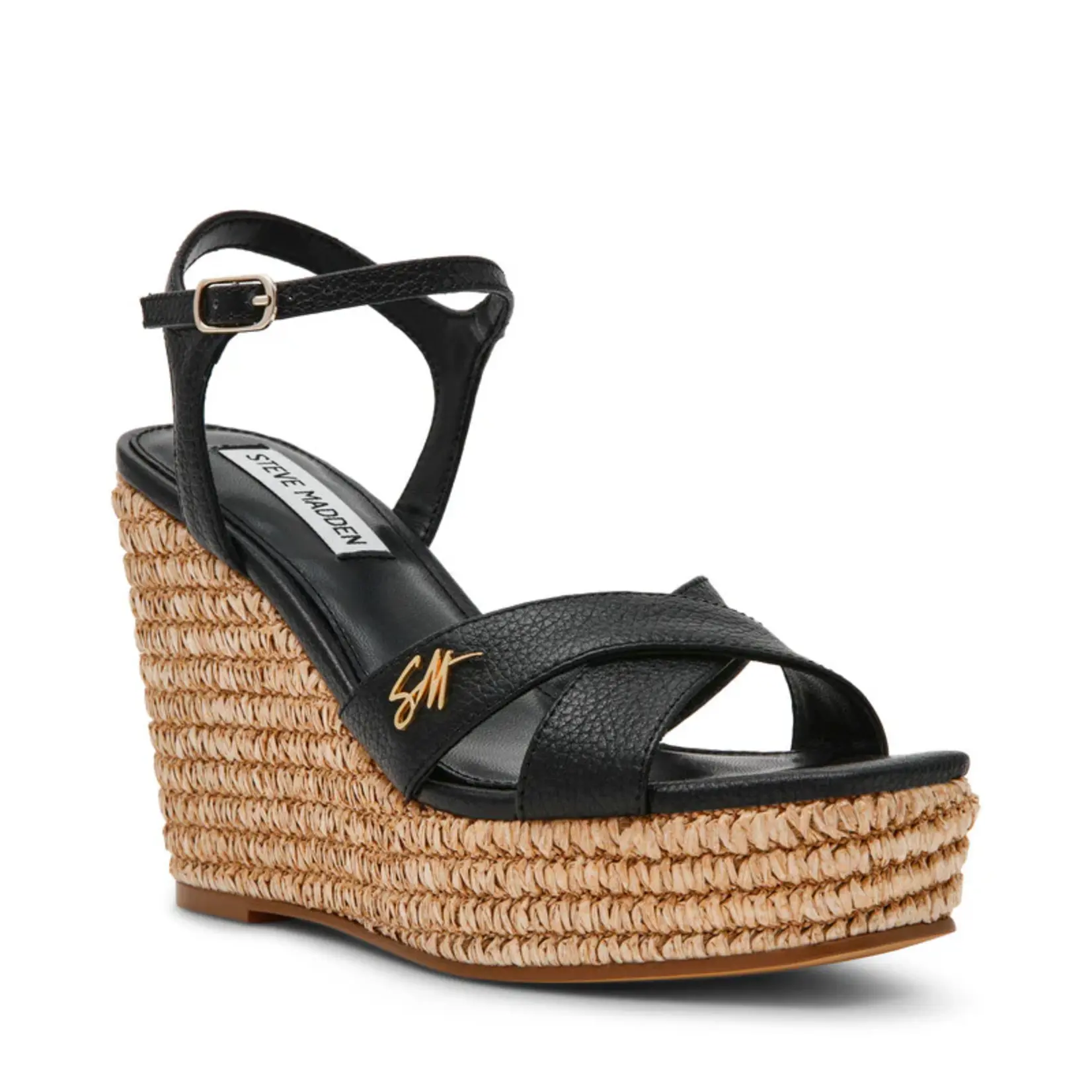 STEVE MADDEN STEVE MADDEN CYLO E 017 BLACK LEATHER