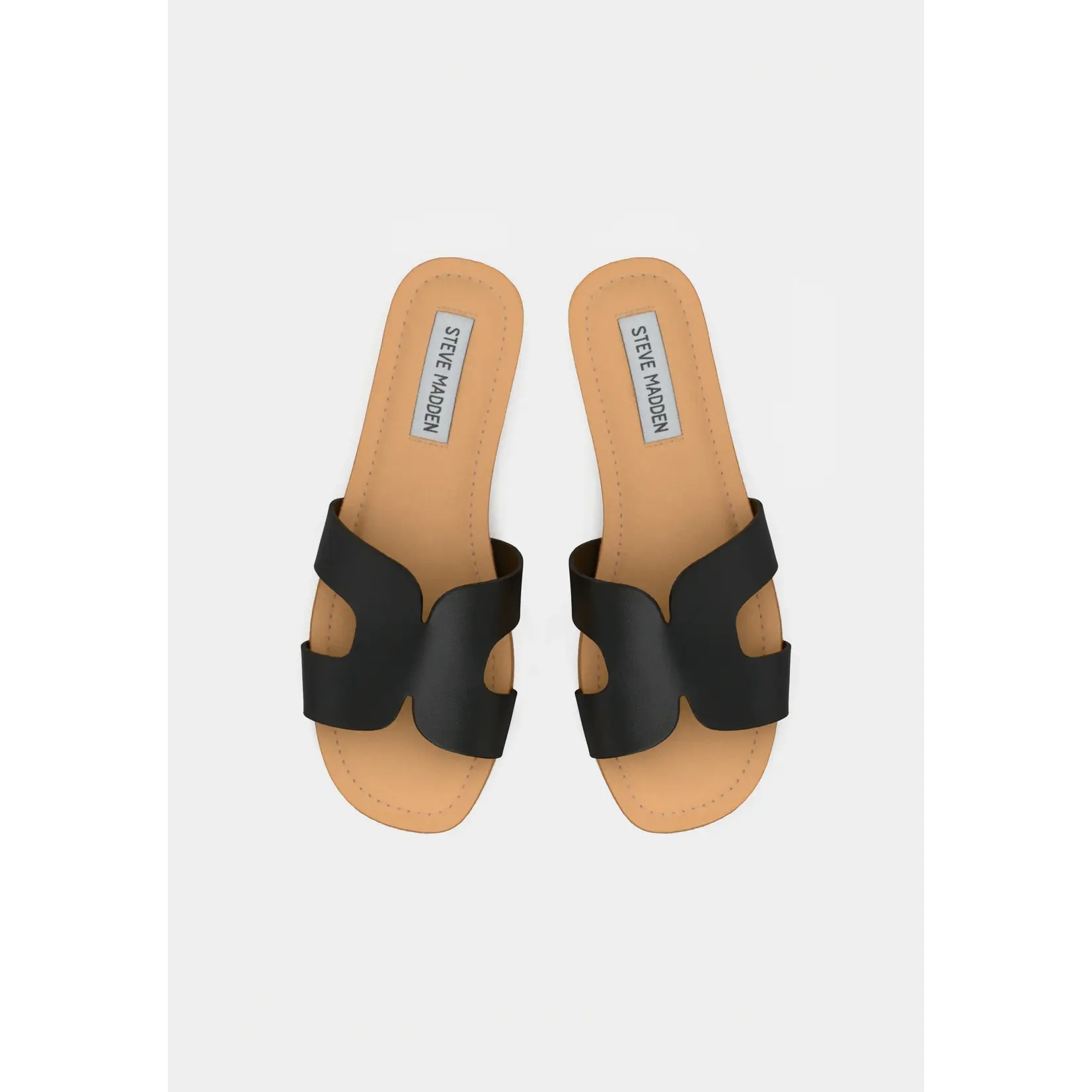 STEVE MADDEN STEVE MADDEN ZARNIA 017 BLACK LEATHER