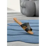 STEVE MADDEN STEVE MADDEN ZARNIA 017 BLACK LEATHER