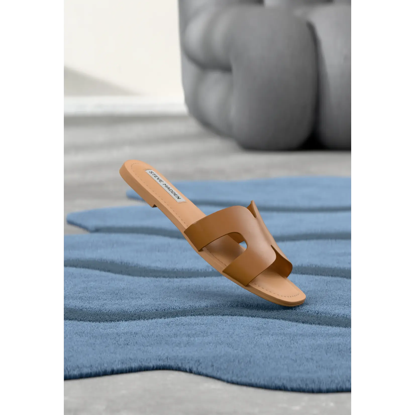 STEVE MADDEN STEVE MADDEN ZARNIA 247 COGNAC LEATHER