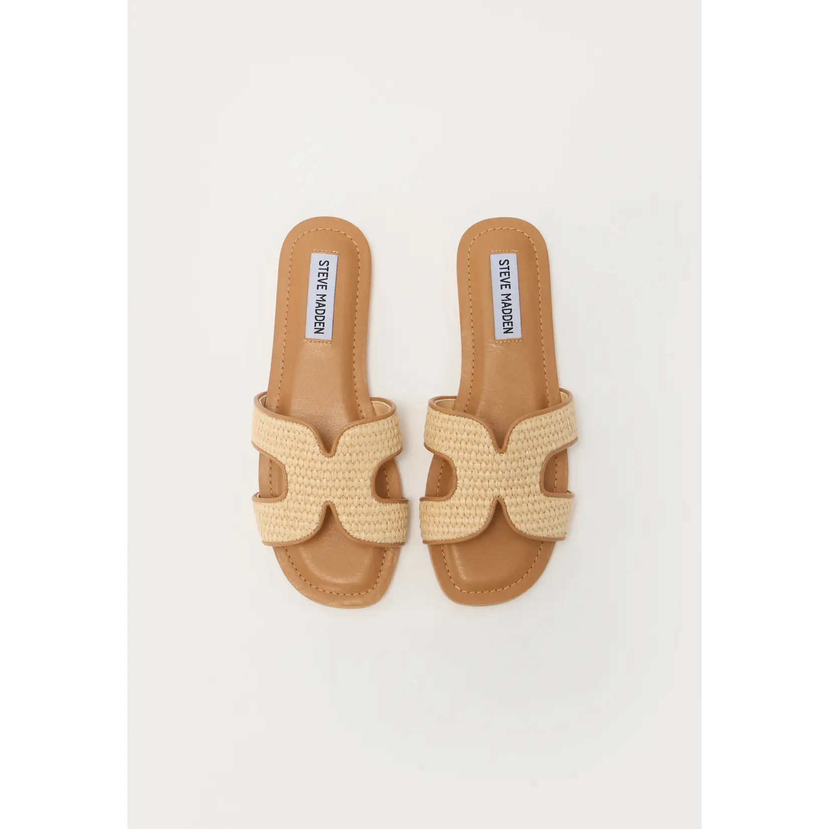 STEVE MADDEN STEVE MADDEN ZARNIA LNR NATURAL RAFFIA