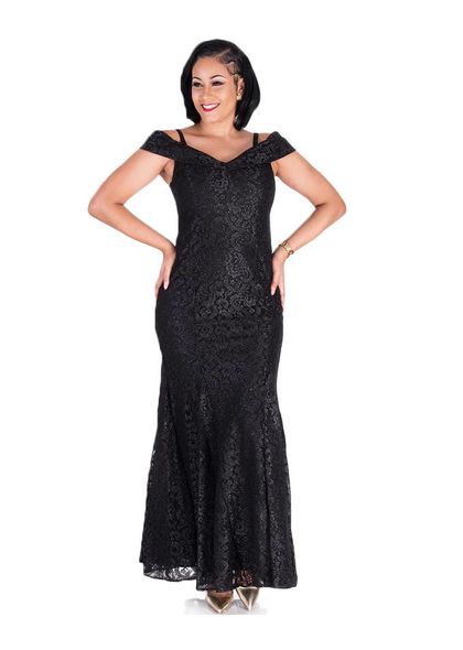 LUCY-Off the shoulder Gown
