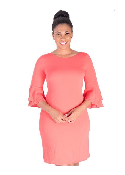Nine West ROSA-Three Quarter Sleeve Dress