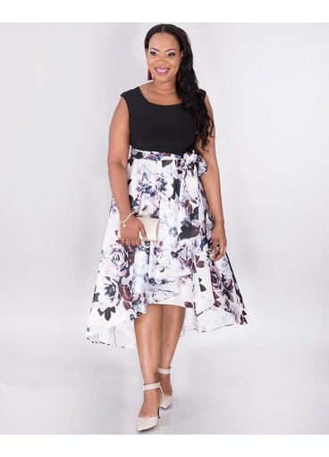 high low dresses plus size casual