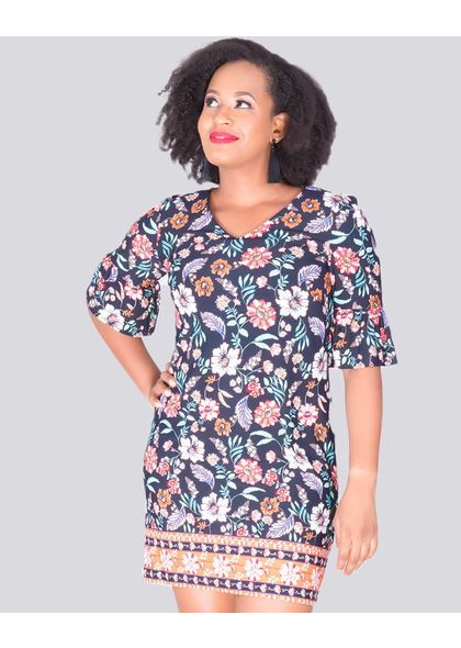 Laundry by Shelli Segal ISABEAU- Floral shift dress