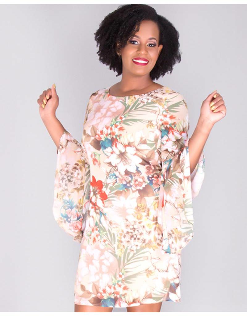 Floral Chiffon Dress