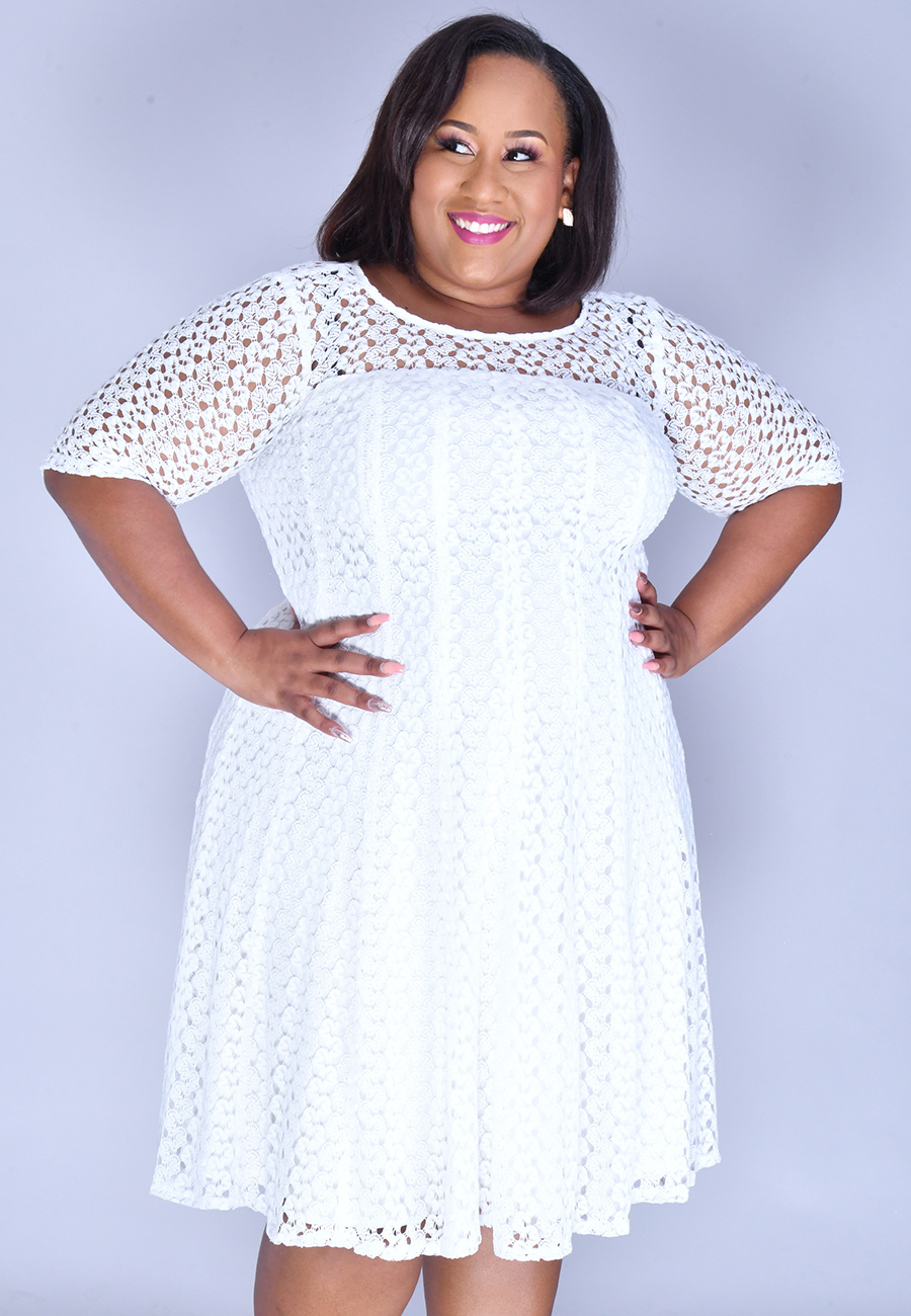 plus size lace outfits