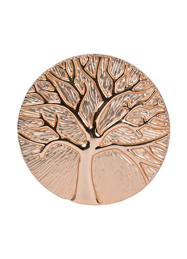AJ Fashions Tree of Life Round Magnetic Brooch