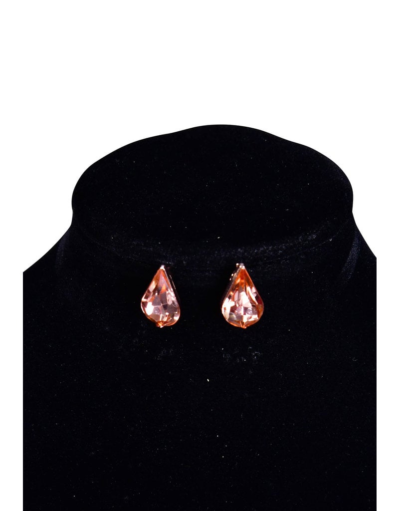 V-Shape 2 Layer Tear Drop Earring