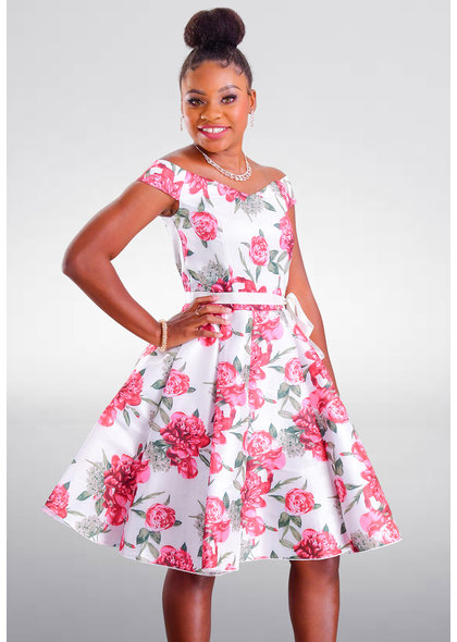 DUUL.CE TAMICA- Floral Fit and Flare Dress