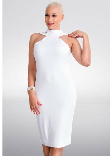 Bebe PREEDA- Halter Dress with Cut outs