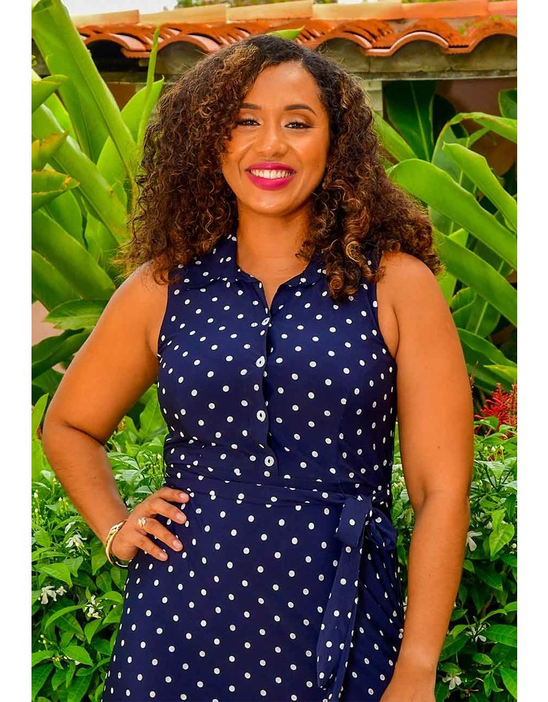 ICE- Polka Dot Shirt dress 