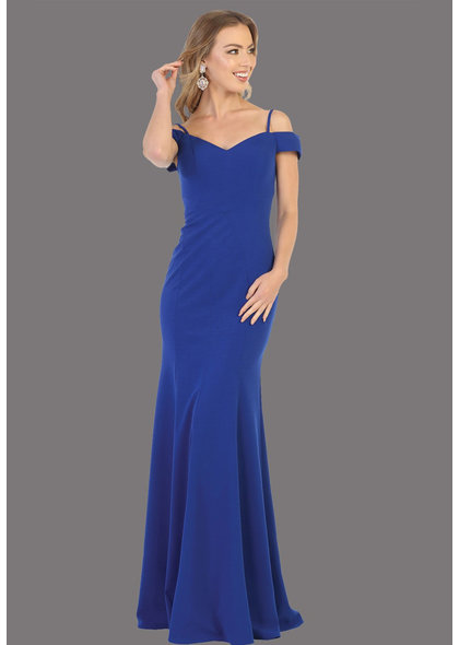 QUIMBY- Off-Shoulder Dress with Thin Strap