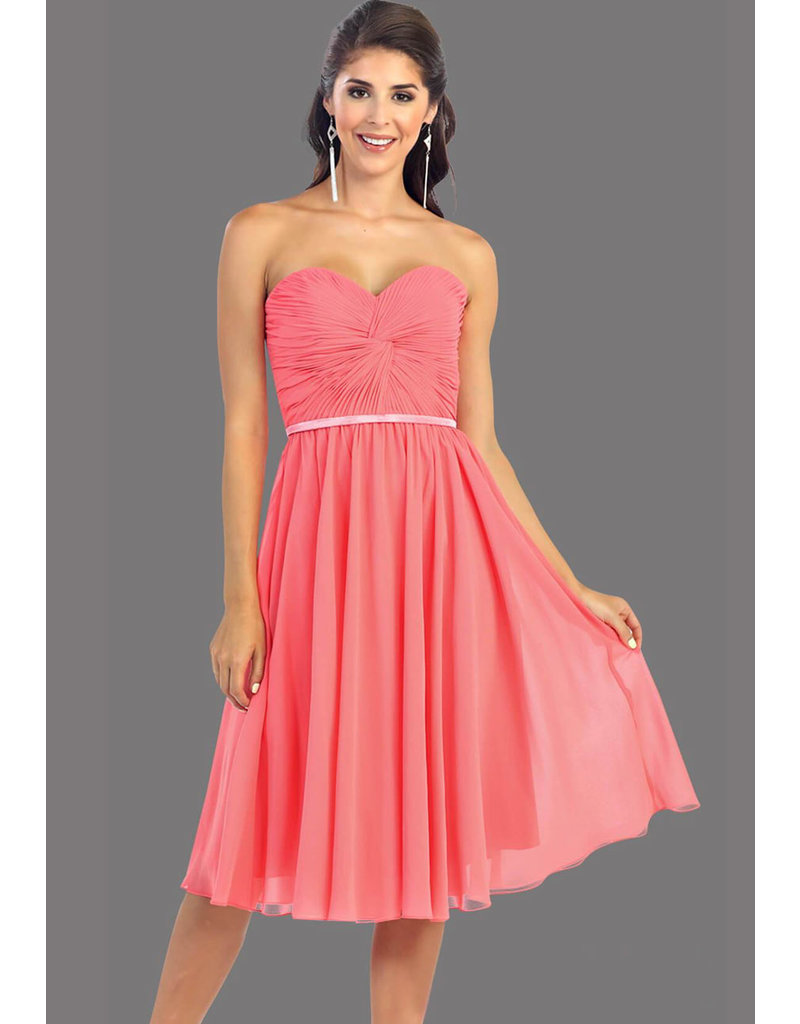 QUINCE- Tube Top Dress with Knot