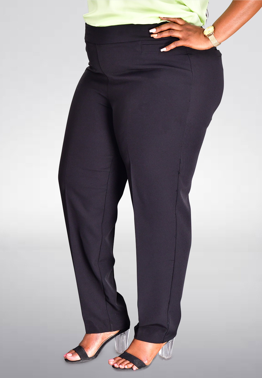 pull on slim leg pants