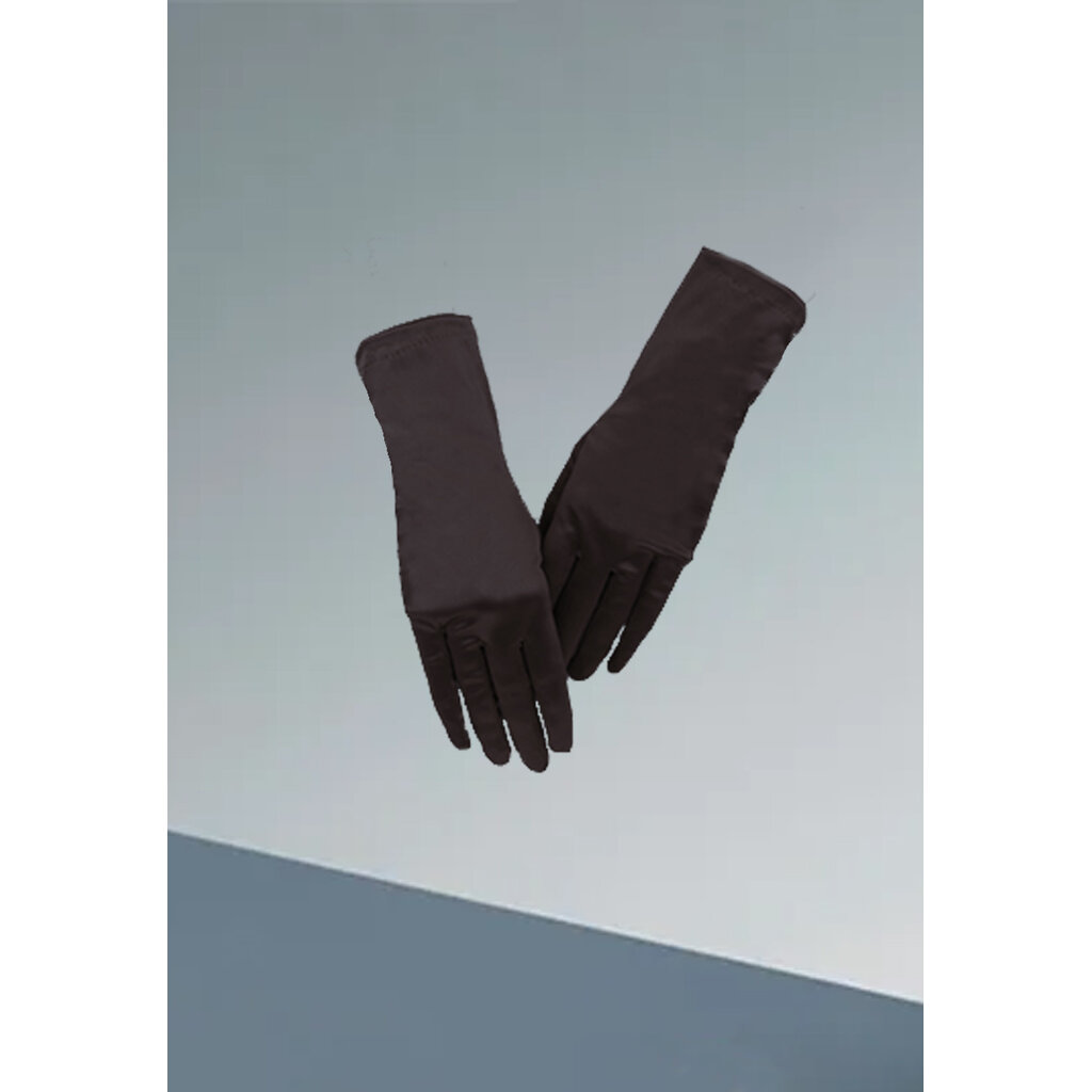 Adult Satin Wrist Gloves