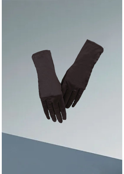 CECI Adult Satin Wrist Gloves