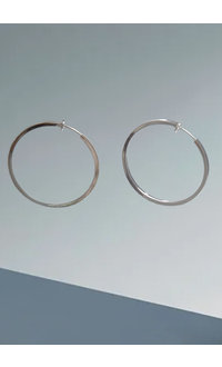 Hope Collection Clip On Hoop Earrings