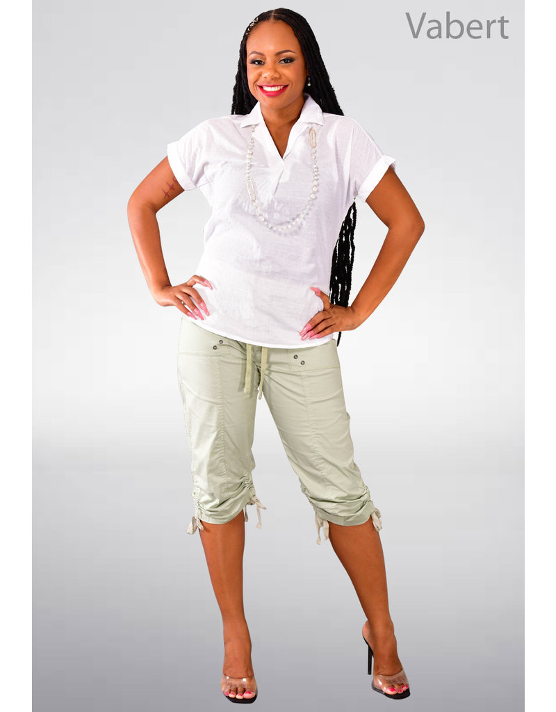 DASH ZORA- Cargo Capri Pants