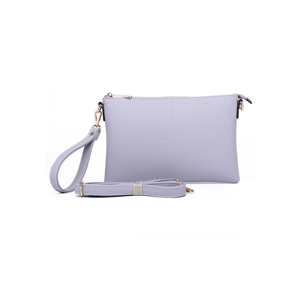 Leather Bag with 2 Zips