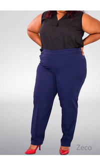 ZAC & RACHEL ZECO- Plus Size Pull Up Pants with Pockets